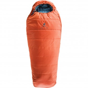 Детский спальник DEUTER 2022 STARLIGHT PRO левый Paprika/Slateblue