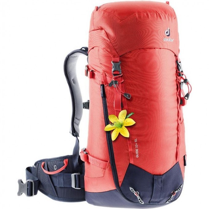 Рюкзак DEUTER 2020-21 GUIDE 32+ SL CHILI/NAVY 3361020_5328