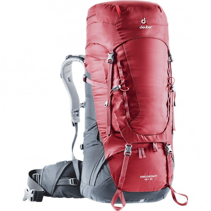Рюкзак DEUTER AIRCONTACT 45+10 Cranberry-graphite 3320119_5425
