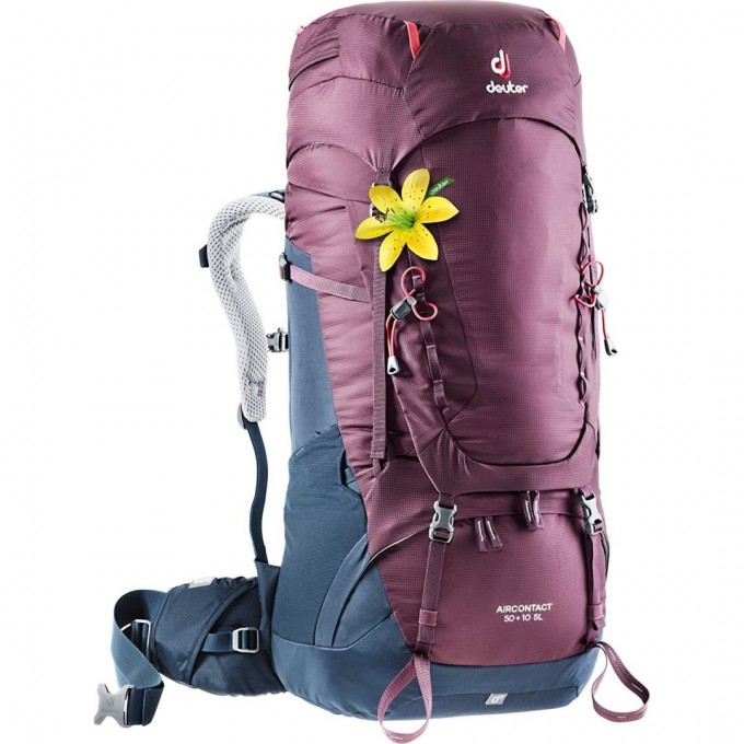 Рюкзак DEUTER AIRCONTACT 50+10 SL Blackberry-navy 3320219_5326