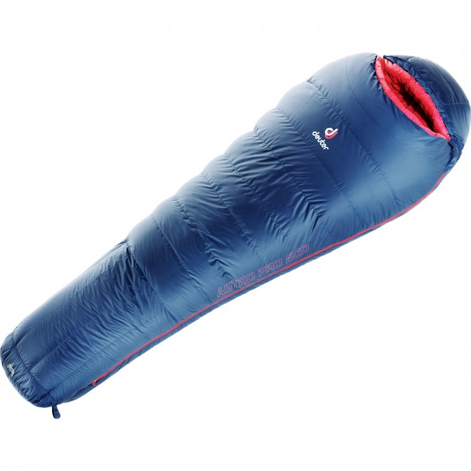 Спальник DEUTER 2020 ASTRO PRO 800 (-15C°) L Левый Midnight 3712717_3003