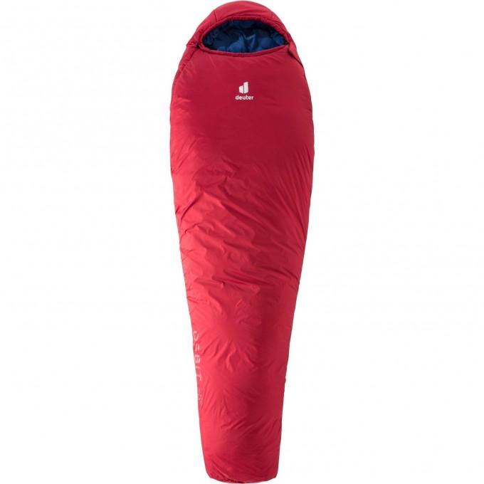 Спальник DEUTER 2021-22 ORBIT -5° левый Cranberry/Steel 3701721_5316