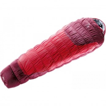 Спальник DEUTER EXOSPHERE -4 SL, правый Fire-cranberry