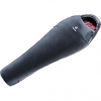 Спальник DEUTER ORBIT +5 SL, правый Granite-aubergine