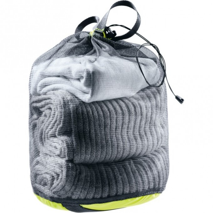 Упаковочный мешок DEUTER 2020-21 MESH SACK 3 CITRUS/BLACK 3940621_8705