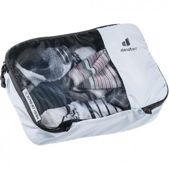 Упаковочный мешок DEUTER 2020-21 MESH ZIP PACK 3 TIN/BLACK